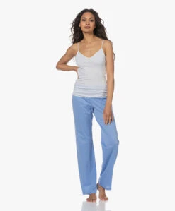 Hanro Cotton Deluxe Jersey Pyjamabroek - Azurine -Mode Kleding 277ee541 a5dd 4690 b250 e236774bb2b3 47