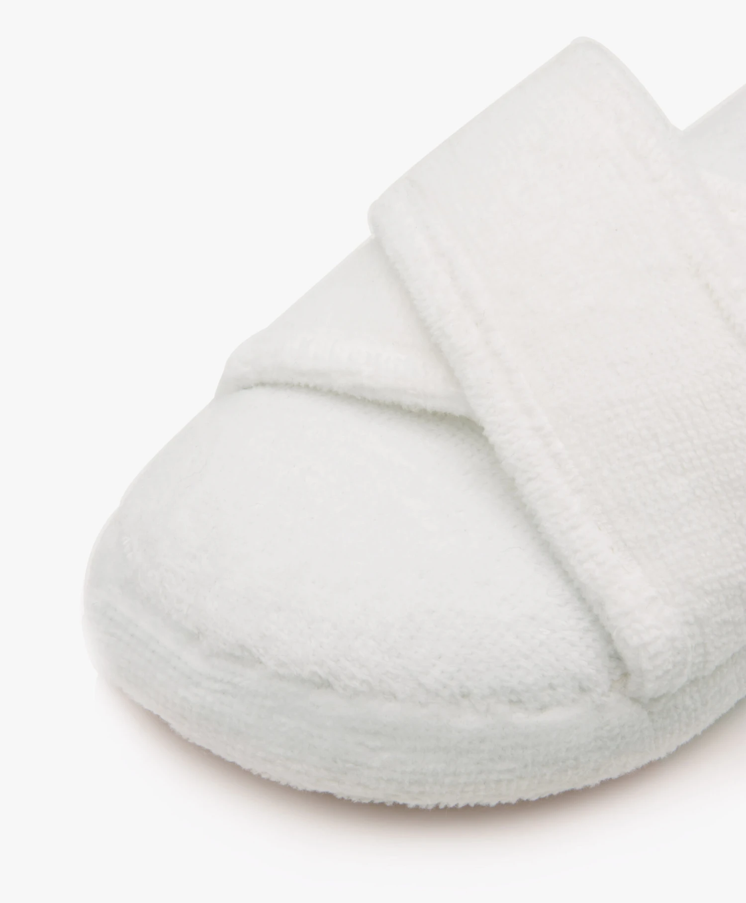 Skin Kyoto Katoenen Terry Slippers - Wit 3 Skin Kyoto Katoenen Terry Slippers - Wit - Afbeelding 3