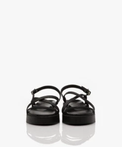 Ancient Greek Sandals Silia Leren Platform Sandalen - Zwart -Mode Kleding 2a74c555 b94c 4a8a a6d4 934e8aad7ea0 14