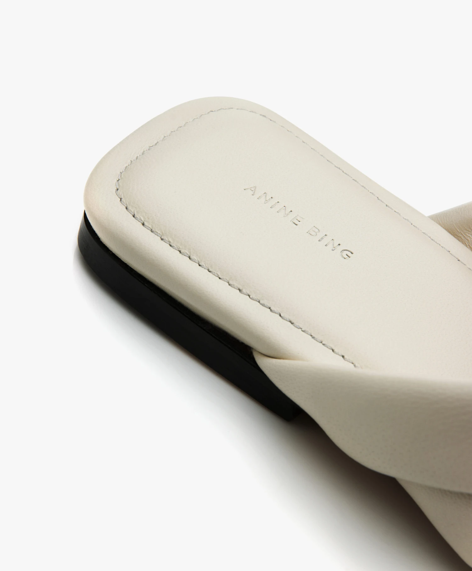 Anine Bing Eve Leren Slippers - Ivoor 13 Anine Bing Eve Leren Slippers - Ivoor - Afbeelding 13