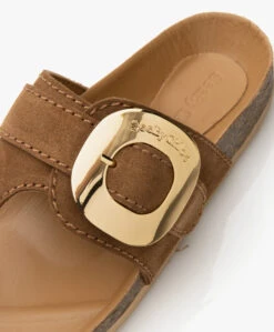 See By Chloé Chany Suède Teenslippers Met Kurkzool - Tan 15 See By Chloé Chany Suède Teenslippers Met Kurkzool - Tan -Mode Kleding 2bfe1f3f 5037 4f5b b7b0 81535a89e35d 02