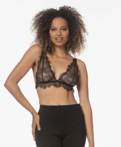 Anine Bing Delicate Lace Bra - Zwart -Mode Kleding 2ef471ae c9ec 4ecf a9d5 30b4437611bb 6506