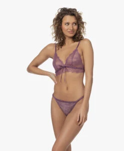 Love Stories Gwen Kanten Bralette - Paars -Mode Kleding 2f78390b 8d99 4330 b275 ff7391ac6593 318