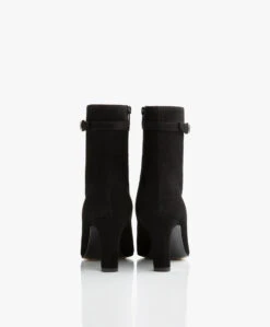 Panara Suède Leren Enkellaarzen - Zwart -Mode Kleding 2fb9d42a 199c 4bbb ae65 ff2d9a65b6c7 19