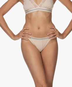 Love Stories Wild Rose Lace Slip - Sand