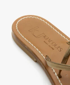 K. Jacques St. Tropez Ellada Gladiator Sandalen - Metallic Goud -Mode Kleding 30d13e4d 614e 48f2 8c69 901da9be4f60 126