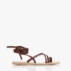Ancient Greek Sandals Morfi Leren Sandalen - Chestnut