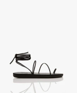 Ancient Greek Sandals Du Nappa Leren Sandalen - Zwart