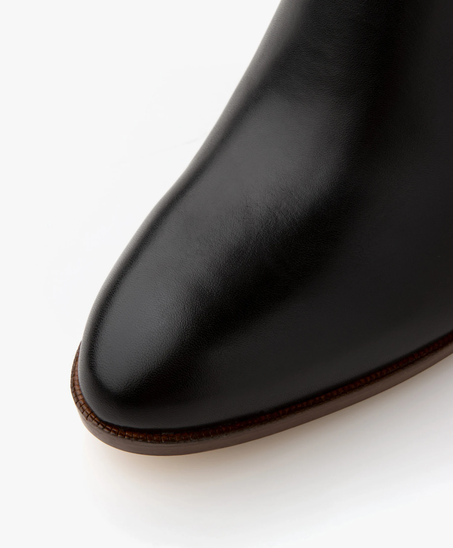 Vanessa Bruno Hoge Leren Laarzen - Zwart 4 Vanessa Bruno Hoge Leren Laarzen - Zwart - Afbeelding 4