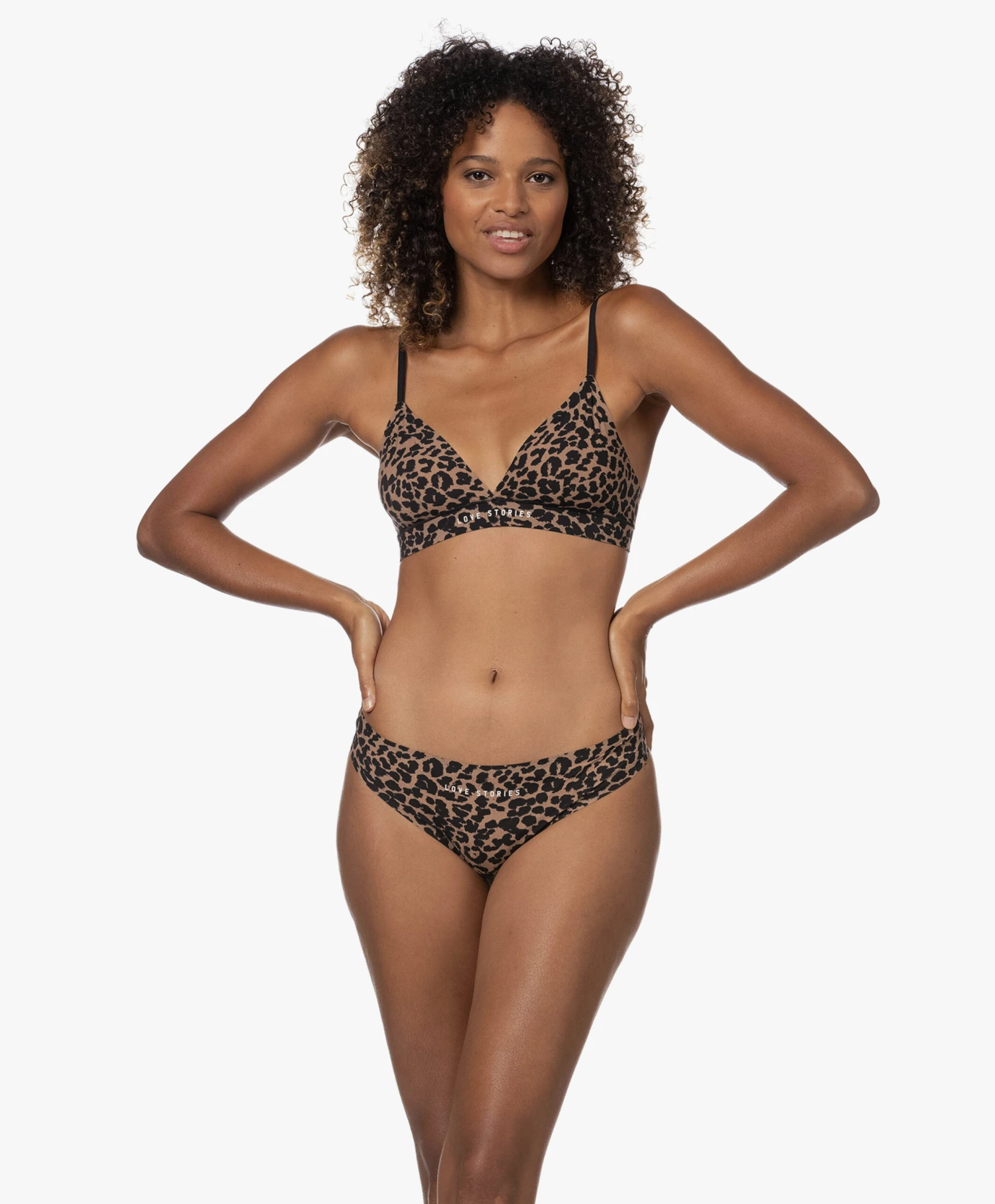 Love Stories Lou Naadloze Luipaardprint String - Leopard 3 Love Stories Lou Naadloze Luipaardprint String - Leopard - Afbeelding 3
