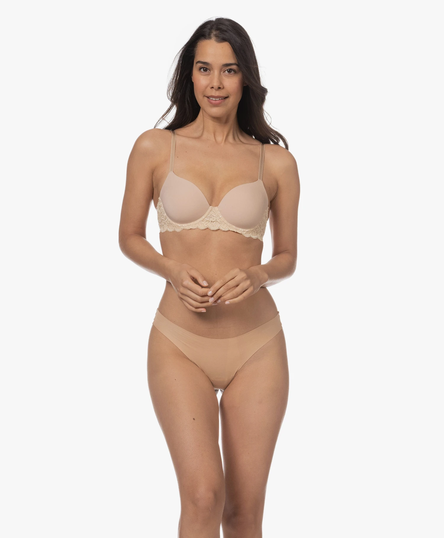 Hanro Invisible Cotton String - Beige 12 Hanro Invisible Cotton String - Beige - Afbeelding 12