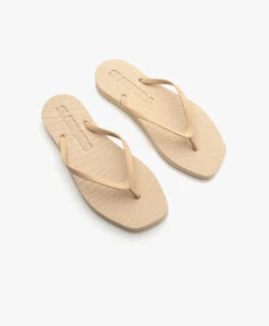 Sleepers Tapered Teenslippers Van Natuurlijk Rubber - Beige -Mode Kleding 3957ef35 c35c 44ec 9f95 26bcea549f4e 142
