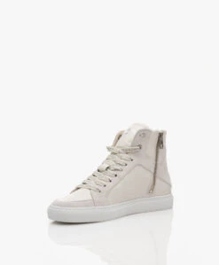 Zadig & Voltaire Zv1747 High Flash Concrete Sneakers - Beige -Mode Kleding 3a860f20 1ba9 40d0 a45f 323f0a1b5470 06