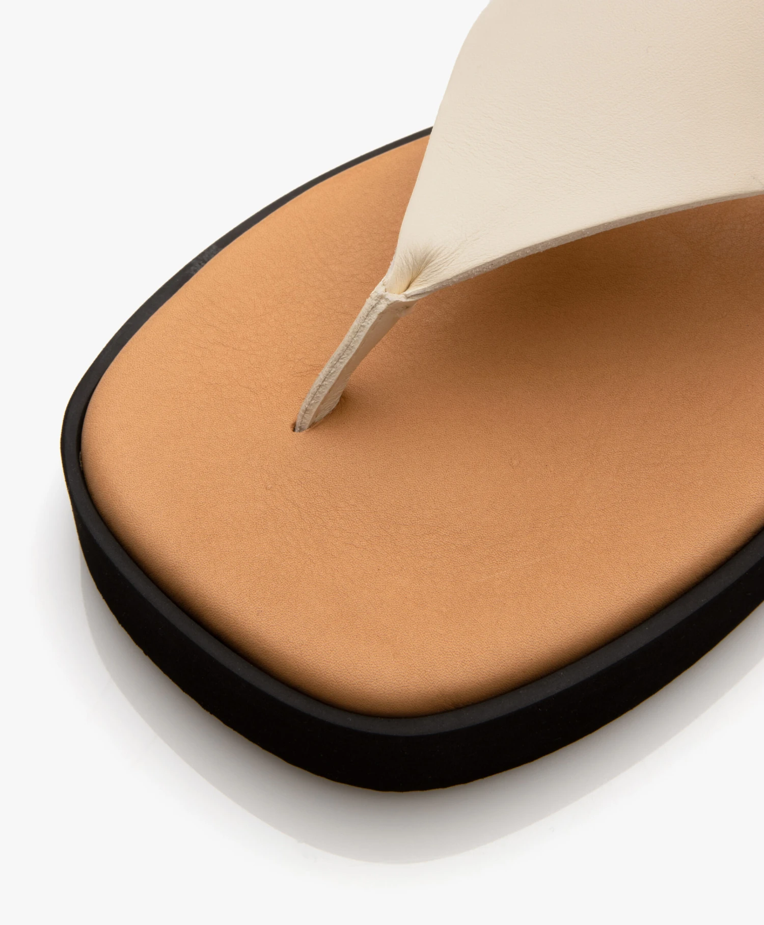 By Malene Birger Marisol Leren Slippers - Vanille Crème 3 By Malene Birger Marisol Leren Slippers - Vanille Crème - Afbeelding 3