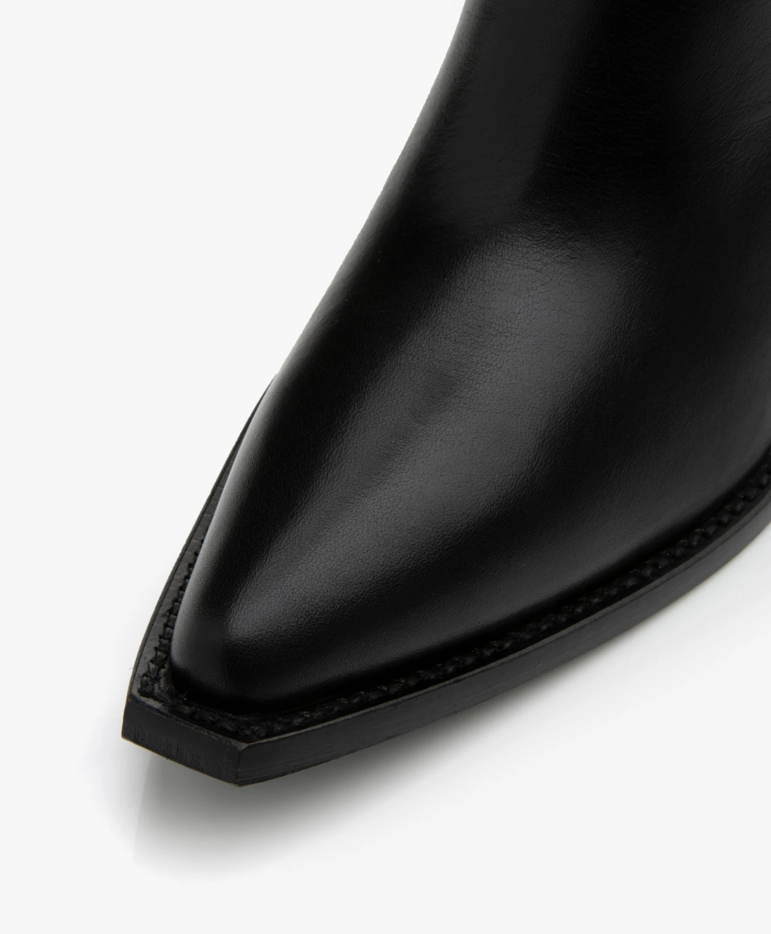 Anine Bing Tall Tania Leren Laarzen - Zwart 3 Anine Bing Tall Tania Leren Laarzen - Zwart - Afbeelding 3