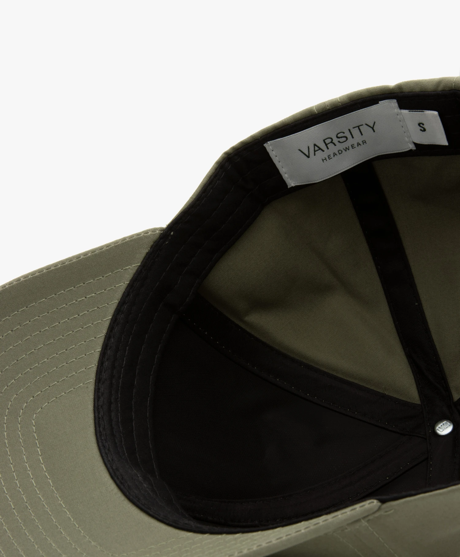Varsity Headwear Katoenen Pet - Sage Green 3 Varsity Headwear Katoenen Pet - Sage Green - Afbeelding 3
