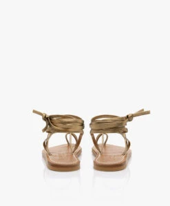 K. Jacques St. Tropez Ellada Gladiator Sandalen - Metallic Goud -Mode Kleding 420c7c56 bb64 40a1 b37d 0b64784a7e41 04