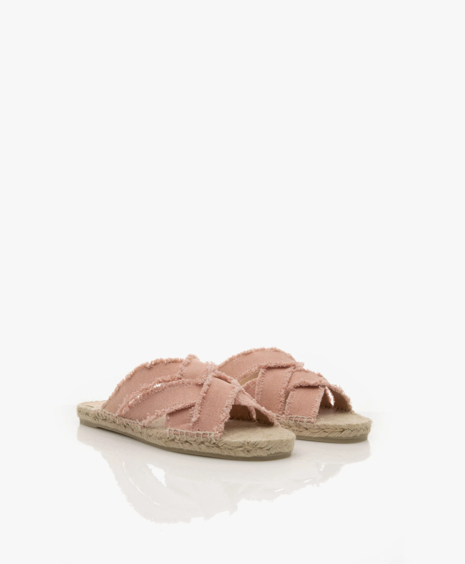 Castañer Pilita Gevlochten Jute Slippers - Rosa Empolvado 9 Castañer Pilita Gevlochten Jute Slippers - Rosa Empolvado - Afbeelding 9