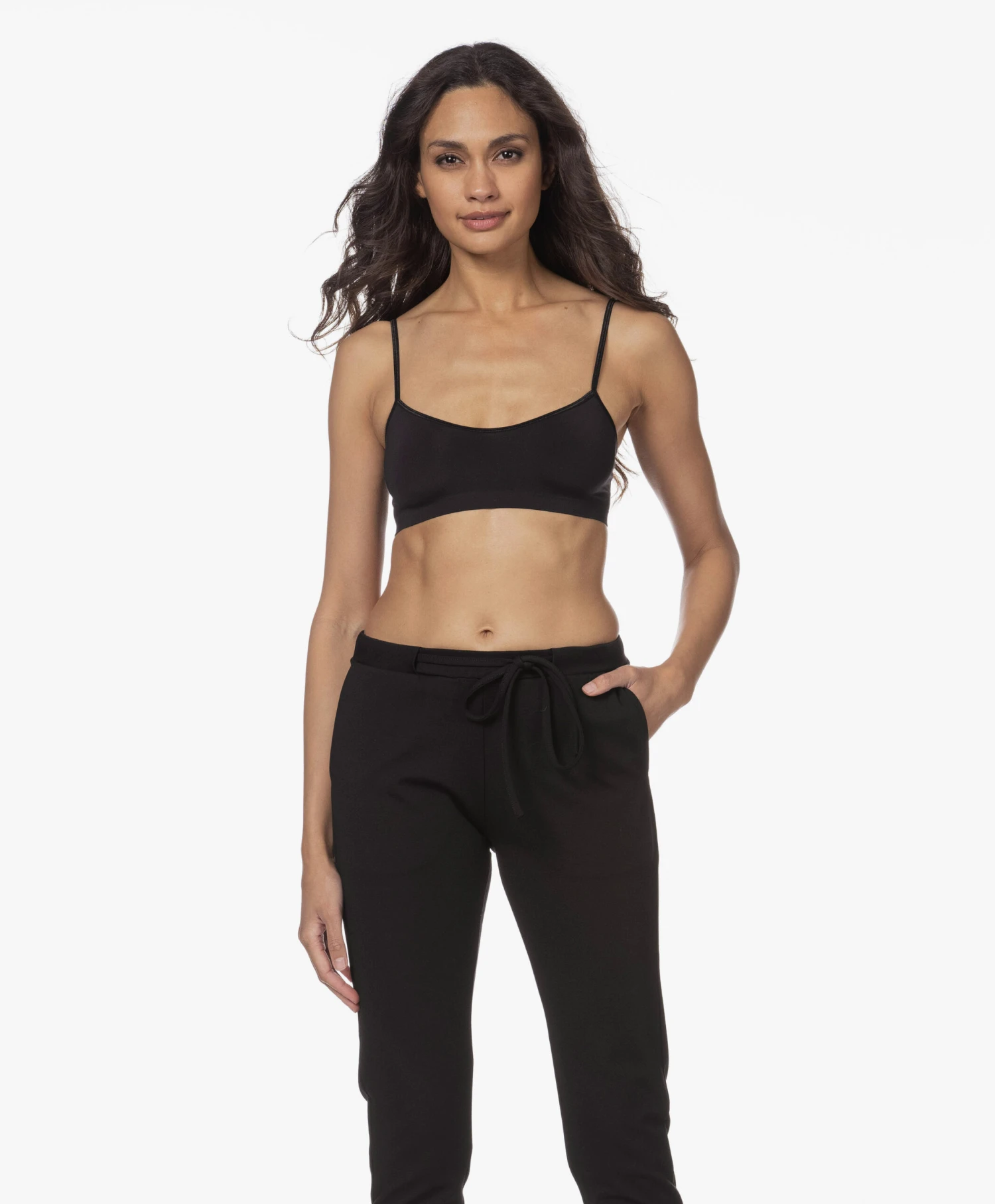 Hanro Microvezel Bralette - Zwart 8 Hanro Microvezel Bralette - Zwart - Afbeelding 8