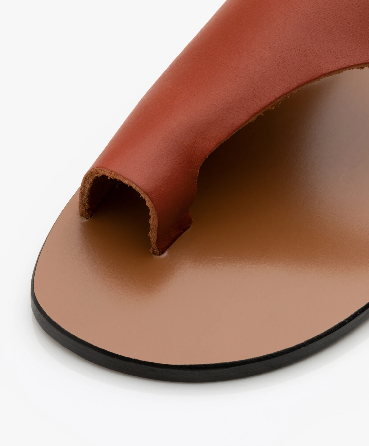 Atp Atelier Rosa Leren Slippers - Roest 3 Atp Atelier Rosa Leren Slippers - Roest - Afbeelding 3