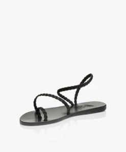Ancient Greek Sandals Eleftheria Leren Sandalen - Zwart -Mode Kleding 48cba683 7e8c 4e03 acc3 7d3e43161a35 277