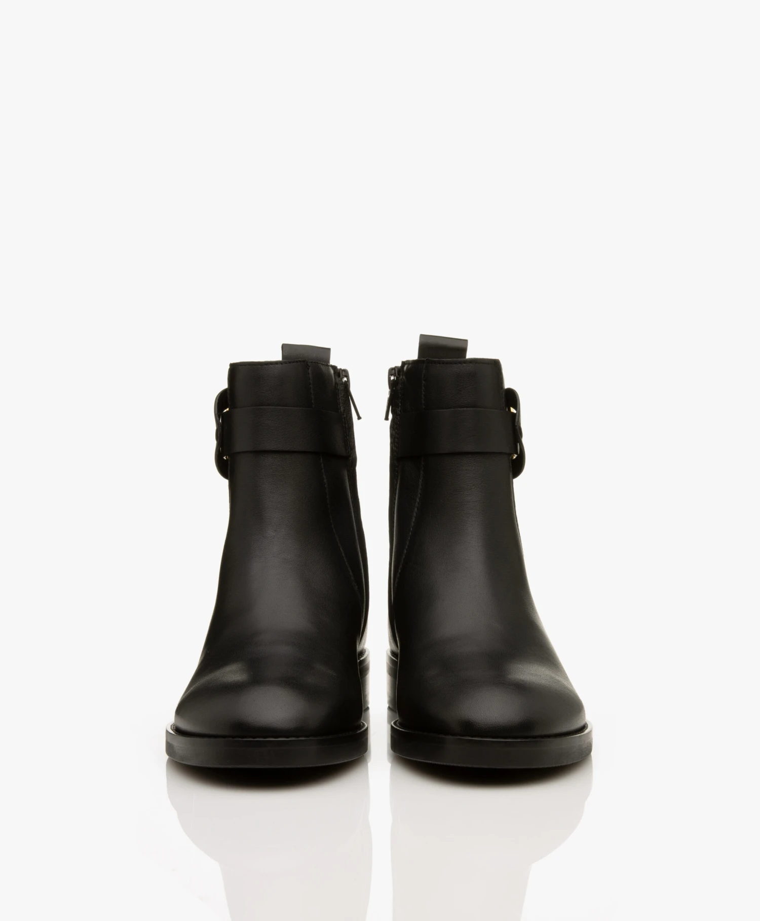 See By Chloé Chany Leren Enkellaarzen - Shiny Gold 2 See By Chloé Chany Leren Enkellaarzen - Shiny Gold - Afbeelding 2