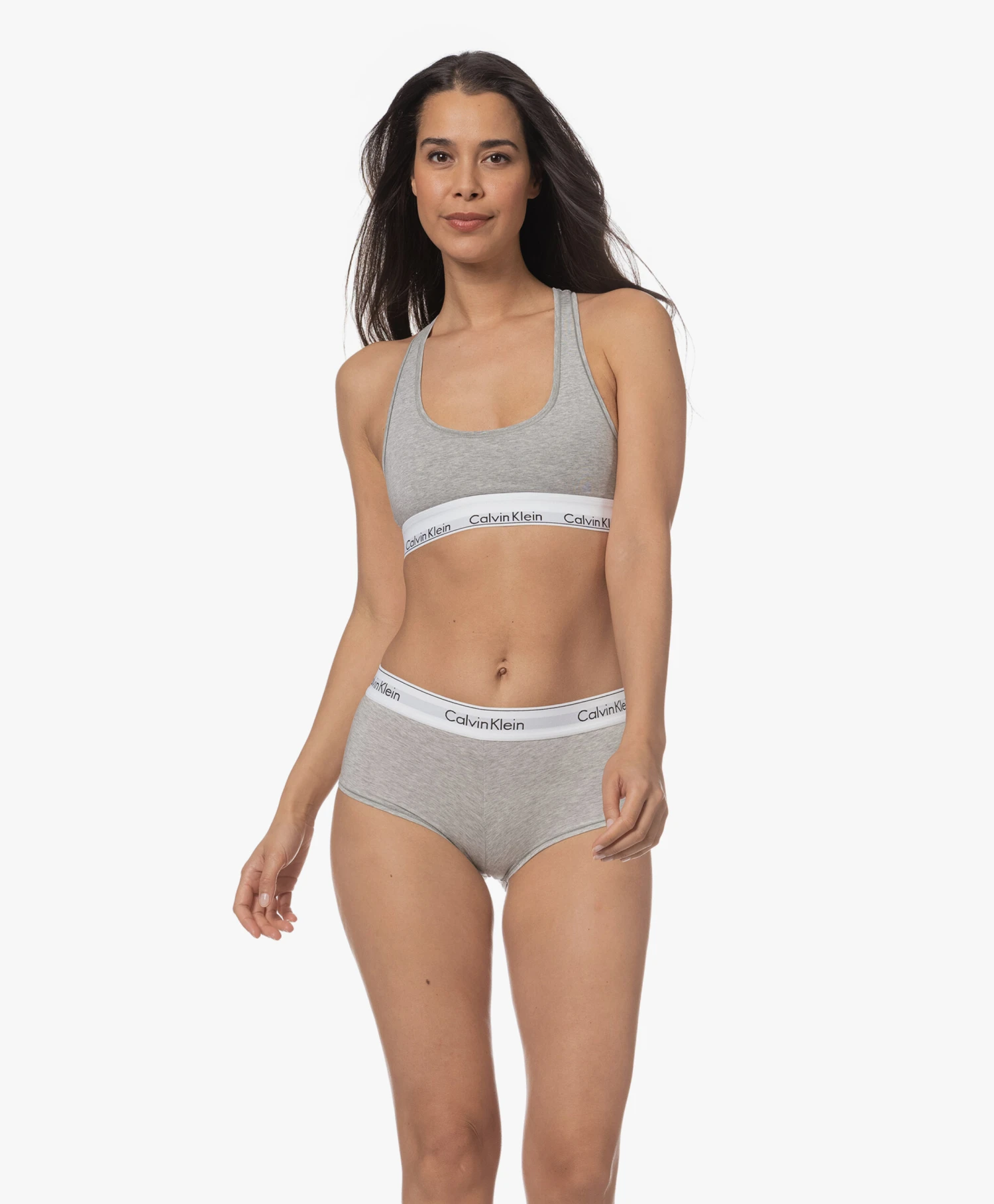 Calvin Klein Modern Cotton Bralette - Grijs 12 Calvin Klein Modern Cotton Bralette - Grijs - Afbeelding 12