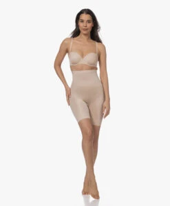 Spanx® Thinstincts 2.0 High-Waisted Mid-Thigh Short - Champagne Beige -Mode Kleding 4b87ddb2 1789 4cf4 a620 14c1411fb3ee 163