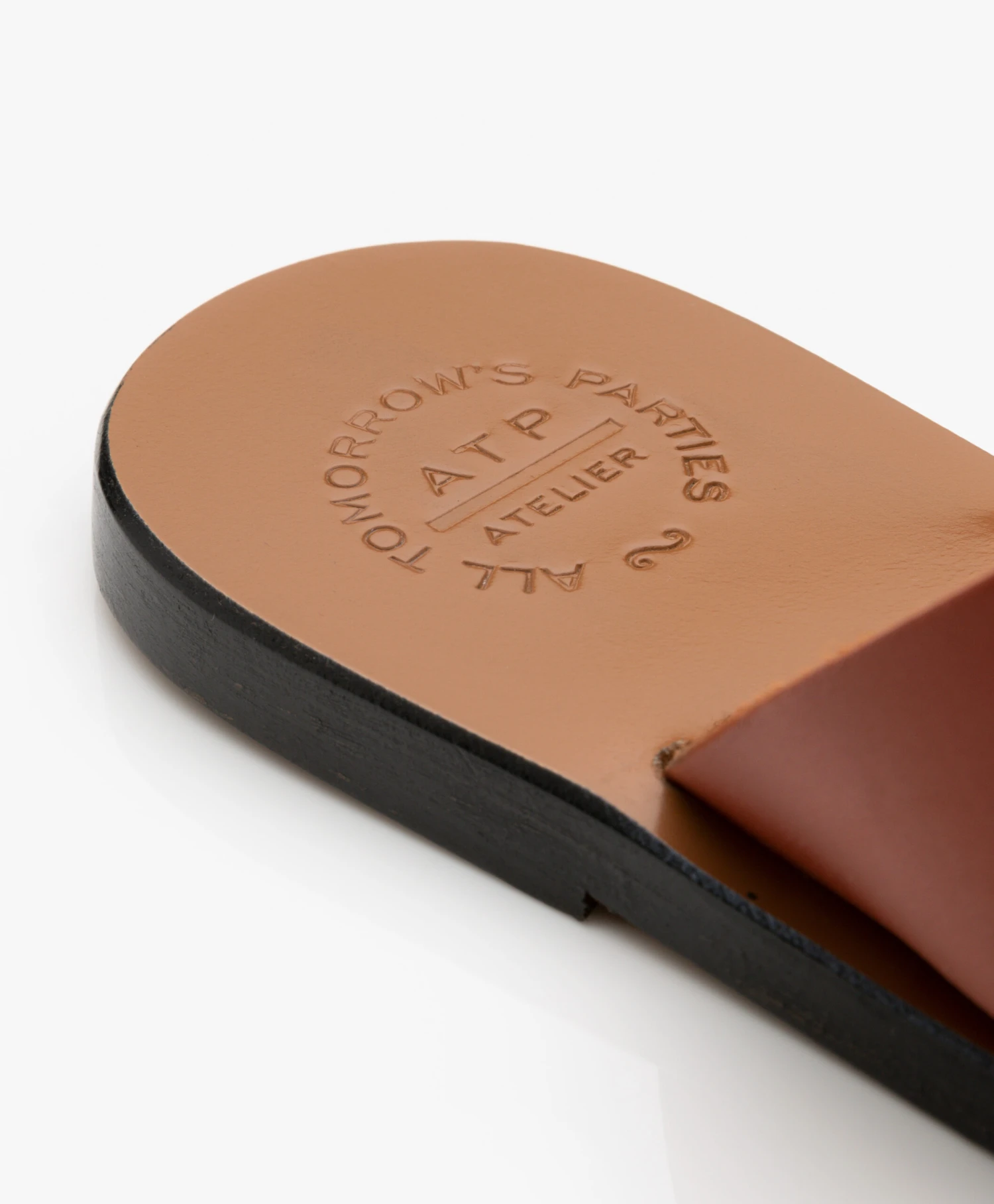 Atp Atelier Rosa Leren Slippers - Roest 8 Atp Atelier Rosa Leren Slippers - Roest - Afbeelding 8