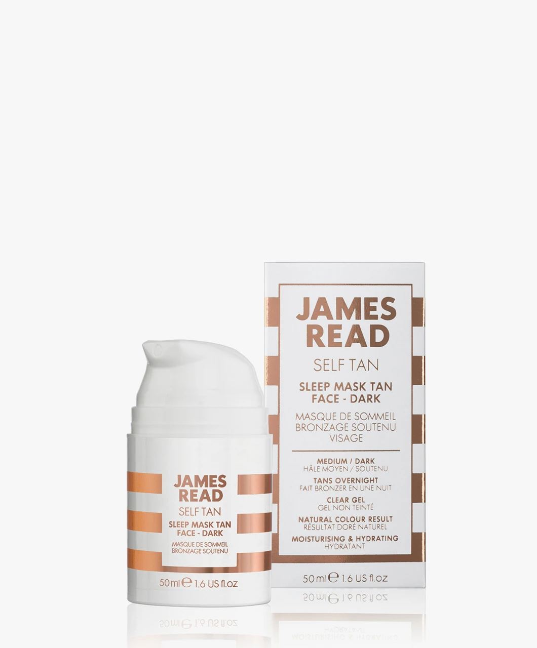 James Read Tan Sleep Mask Tan Face - Donker 2 James Read Tan Sleep Mask Tan Face - Donker - Afbeelding 2