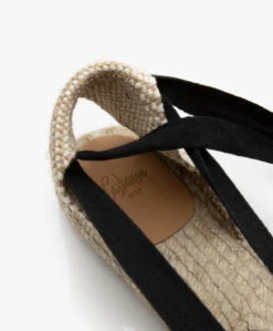 Castañer Jean Espadrille Sandalen - Ivoor/Zwart -Mode Kleding 5049cf4b 6ecc 42fb 93a6 ed97bcc66d72 03