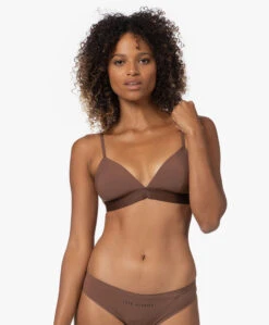 Love Stories Coco Gewatteerde Bralette - Donkerbruin -Mode Kleding 5189c9bd eb99 45e3 bdc0 557f71b3ed49 59