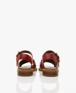 See By Chloé Lyna Kalfsleren Sandalen - Medium Rood 20 See By Chloé Lyna Kalfsleren Sandalen - Medium Rood -Mode Kleding 52307d7d efbe 4cc7 af36 cef7ea2402e4 170