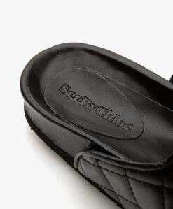 See By Chloé Jodie Doorgestikte Mules - Zwart -Mode Kleding 53863bec e913 44d2 b76d ce0311e3f6ee 11