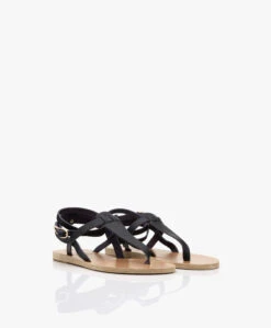 Ancient Greek Sandals Estia Leren Sandalen - Marine -Mode Kleding 5400873c 110b 4c46 bbb1 9f9f6f0a1082 652