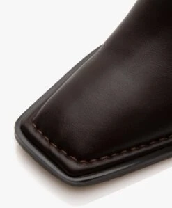 Alias Mae Abbie Leren Stilettohak Enkellaarzen - Choc -Mode Kleding 55e3f867 1433 42d1 80f8 7cab4f485701 02