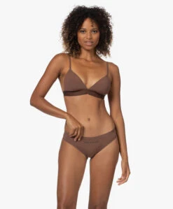 Love Stories Coco Gewatteerde Bralette - Donkerbruin -Mode Kleding 56fc7d80 578c 49cd b75a 9480da737c75 107