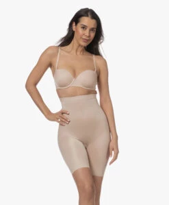 Spanx® Thinstincts 2.0 High-Waisted Mid-Thigh Short - Champagne Beige -Mode Kleding 5786352f f8df 4ddf a0bd 725307d94dc9 149