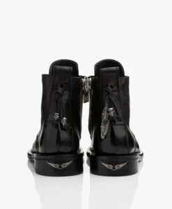 Zadig & Voltaire Laureen Roma Veterlaarzen - Zwart 20 Zadig & Voltaire Laureen Roma Veterlaarzen - Zwart -Mode Kleding 58723c07 e641 4e55 98a4 9a74456b2bd1 05