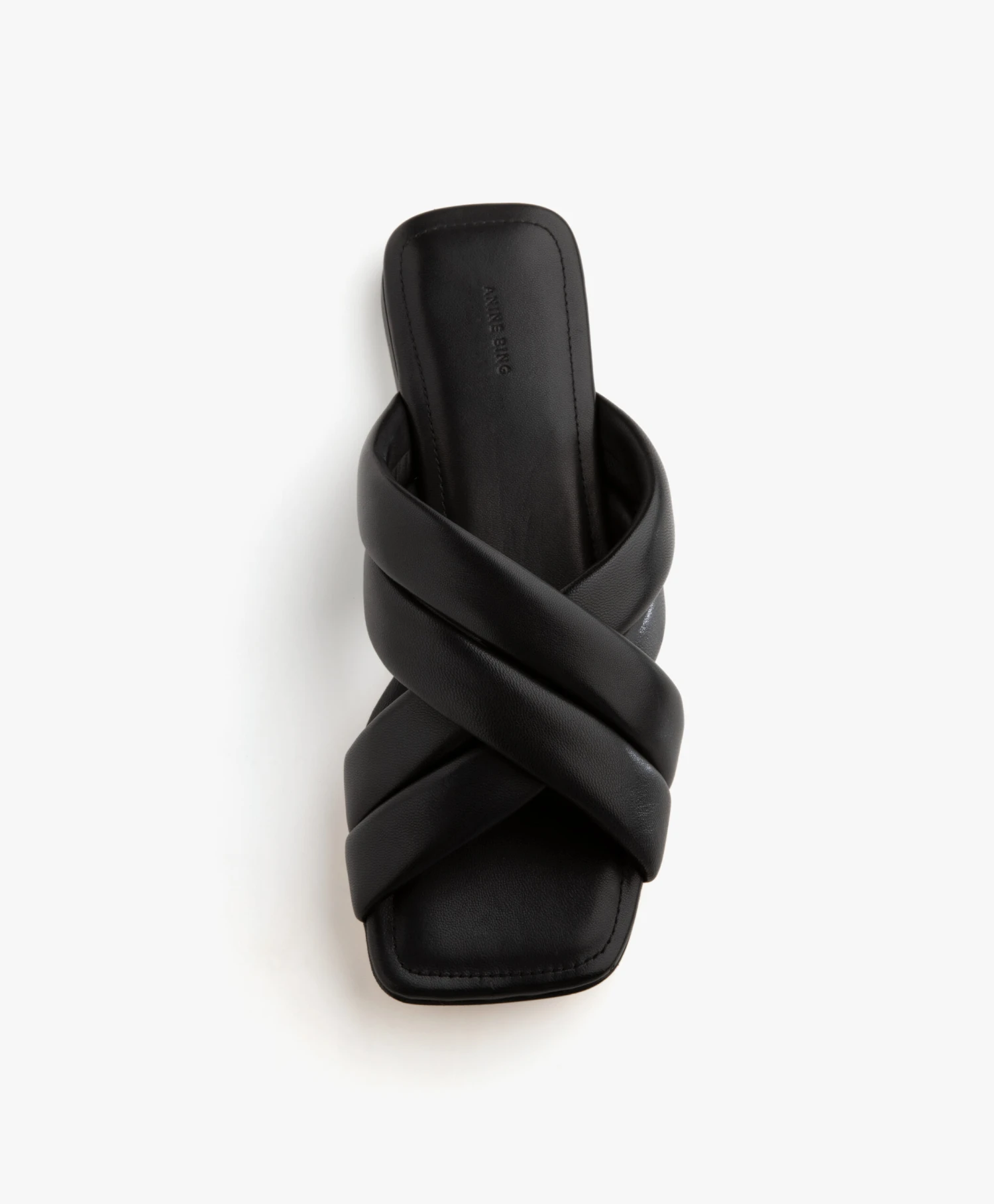 Anine Bing Eve Leren Slippers - Zwart 3 Anine Bing Eve Leren Slippers - Zwart - Afbeelding 3