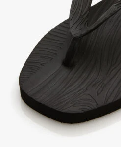 Sleepers Tapered Platform Teenslippers Van Natuurlijk Rubber - Zwart -Mode Kleding 587a9807 2801 4a06 ba08 aa6ddf675c39 03
