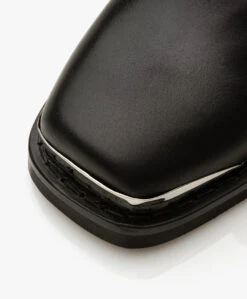 Anine Bing Mid Ryder Leren Enkellaarzen - Zwart -Mode Kleding 5c25993f cd9d 4125 b5f8 31b2c5e4ac6c 313