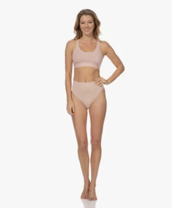 Wolford Beauty Cotton Rib Bralette - Poederroze -Mode Kleding 5d6629c1 90a6 4510 baec 227aaee183bd 160