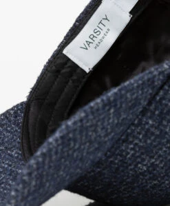 Varsity Headwear Alpacamix Bouclé Geruite Pet - Donkerblauw/Wit -Mode Kleding 5e24e5b6 3d7a 4c31 b9dd 1a700b73ba6c