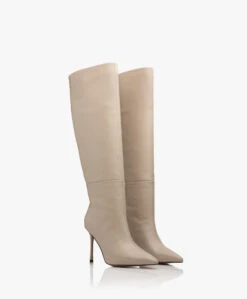 Alias Mae Boston Hoge Leren Laarzen Met Naaldhak - Cream 15 Alias Mae Boston Hoge Leren Laarzen Met Naaldhak - Cream -Mode Kleding 5f6168bf 1545 40c4 a937 6261dd6c0ab3 03