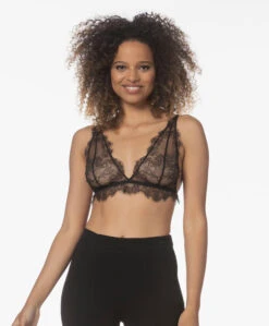 Anine Bing Delicate Lace Bra - Zwart -Mode Kleding 5f76cdec 1032 4511 928c 7abc89a87a96 6508