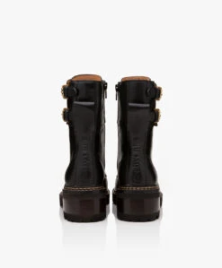 See By Chloé Mallory Combat Hoge Leren Enkellaarzen - Zwart 19 See By Chloé Mallory Combat Hoge Leren Enkellaarzen - Zwart -Mode Kleding 60573412 7b41 4476 9fa1 dc991a6c6d13 04