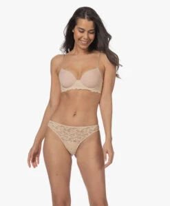 Hanro Moments Kanten String - Beige -Mode Kleding 62d4e1b6 ce77 405b a6a9 918755dd67a9 165