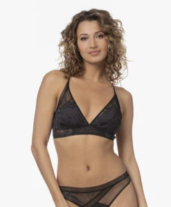 Calvin Klein Light Lined Bralette - Zwart