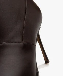 Alias Mae Abbie Leren Stilettohak Enkellaarzen - Choc -Mode Kleding 633b0009 a48e 4924 9a18 4831a6395076 01